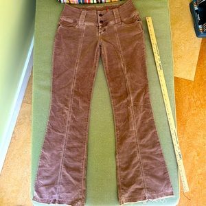 Bella Dahl Anthropologie Micro- Corduroy Pants